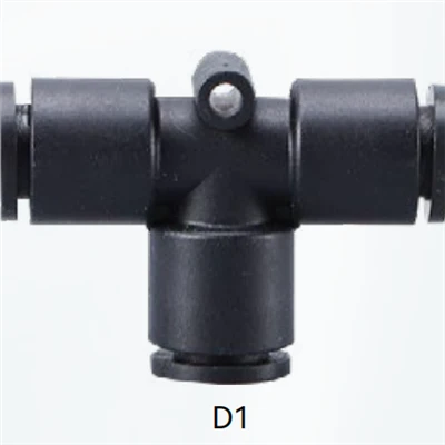 Pneumatisk Reducer Union Tee
